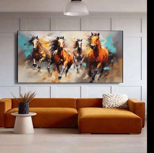 Tableau Chevaux A